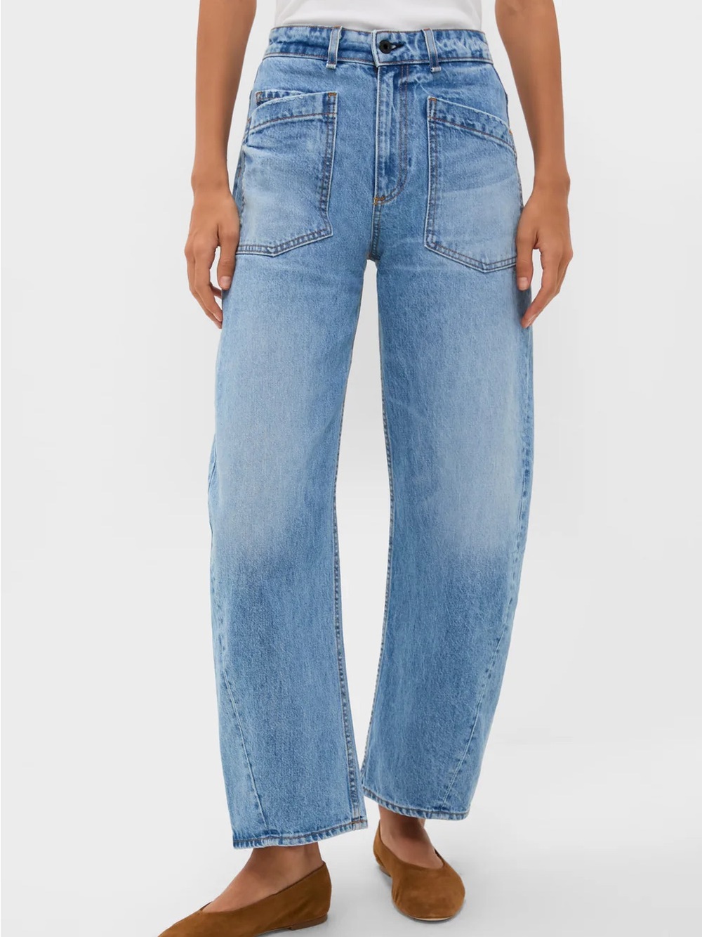 ASKK NY Blondie Twisted Barrel Jean